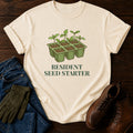 Resident Seed Starter T-Shirt — Ivory