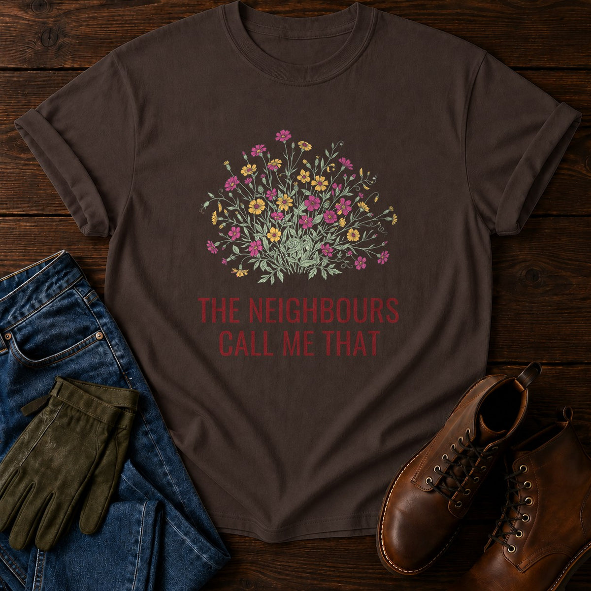 They Call Me That T-Shirt — Espresso