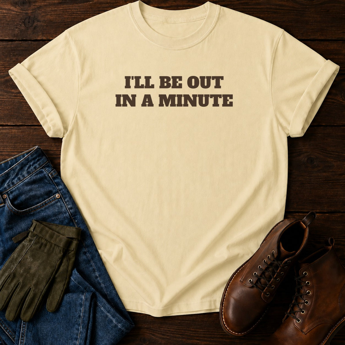 In A Minute T-Shirt — Butter