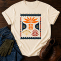 Nordic Herb Panel T-Shirt — Ivory