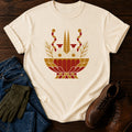 Folk Harvest Basket T-Shirt — Ivory