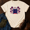 Folk Garden Gate T-Shirt — Ivory