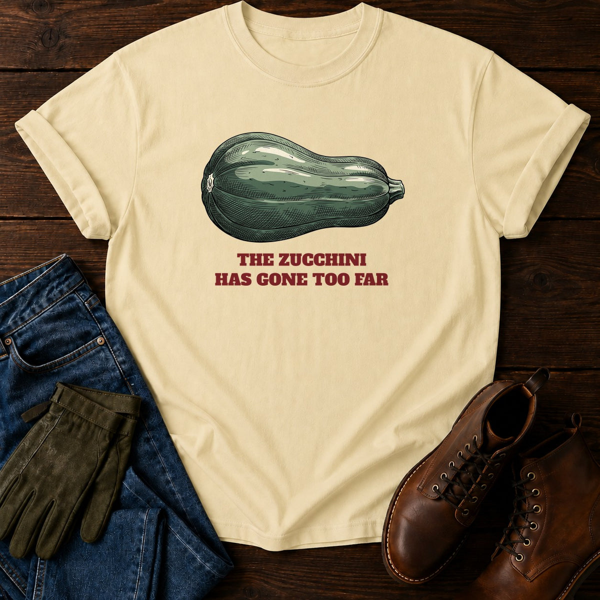 Gone Too Far T-Shirt — Butter