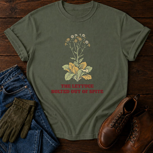 Bolted Out Of Spite T-Shirt — Moss