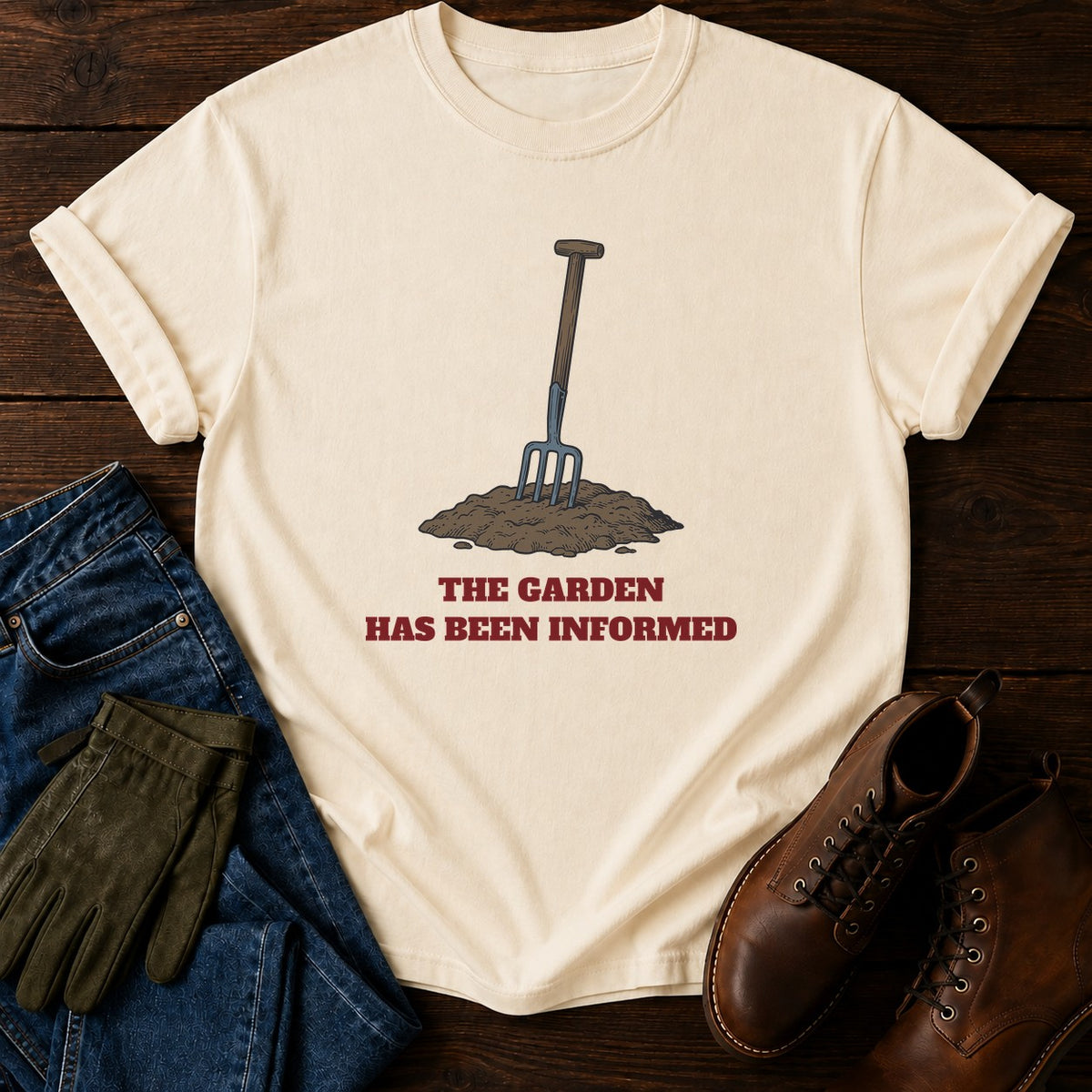 Has Been Informed T-Shirt — Ivory