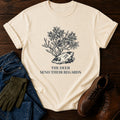 Deer Send Regards T-Shirt — Ivory