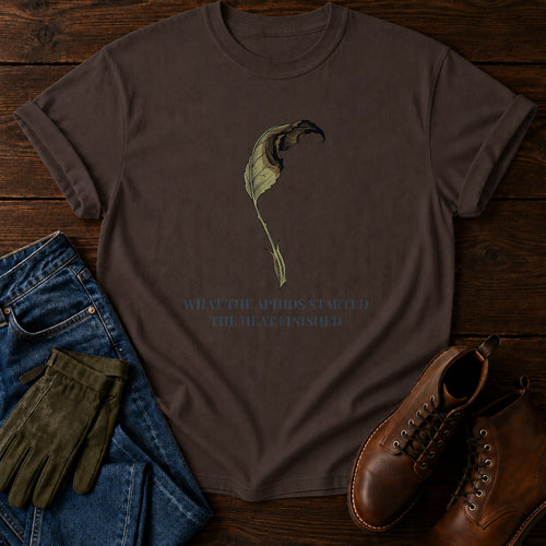 Aphids And Heat T-Shirt — Espresso