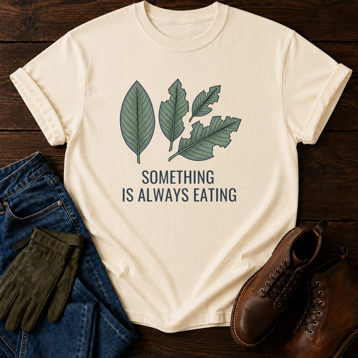 Always Eating T-Shirt — Ivory