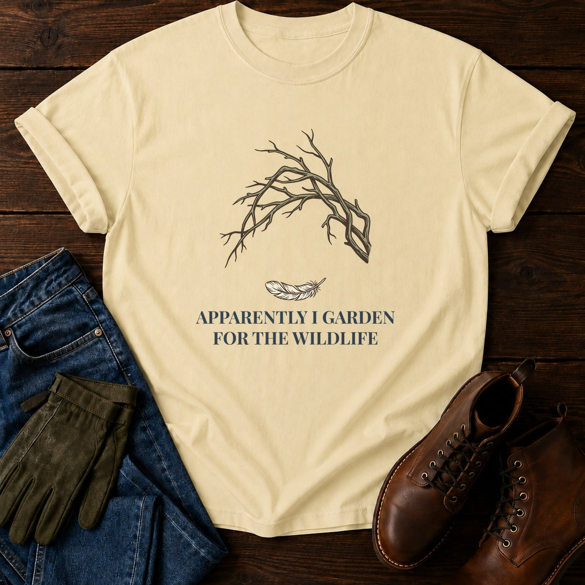 For The Wildlife T-Shirt — Butter