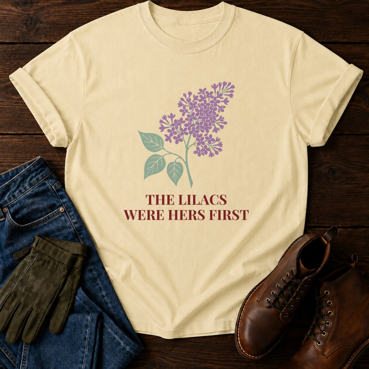 Hers First T-Shirt — Butter