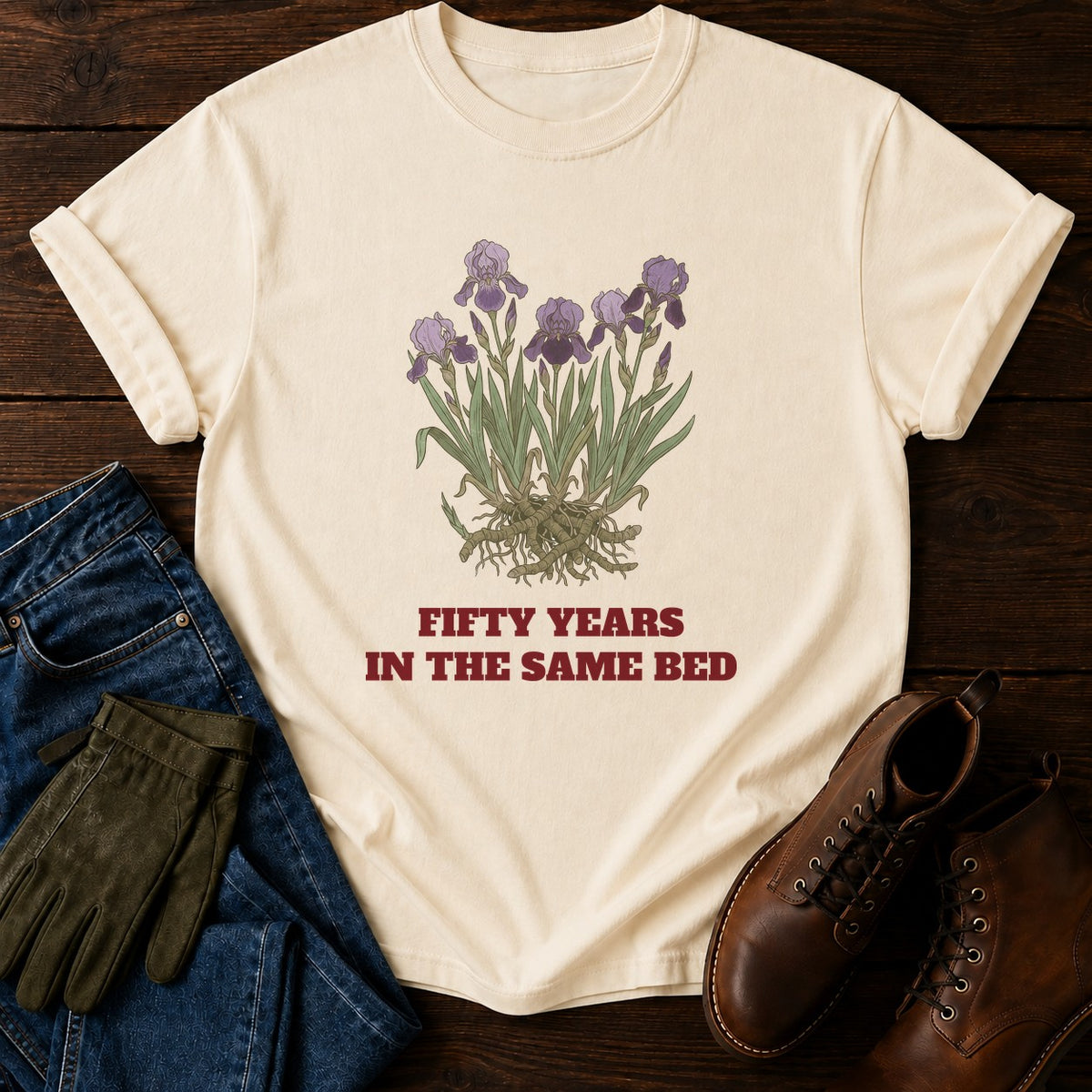 Fifty Years T-Shirt — Ivory