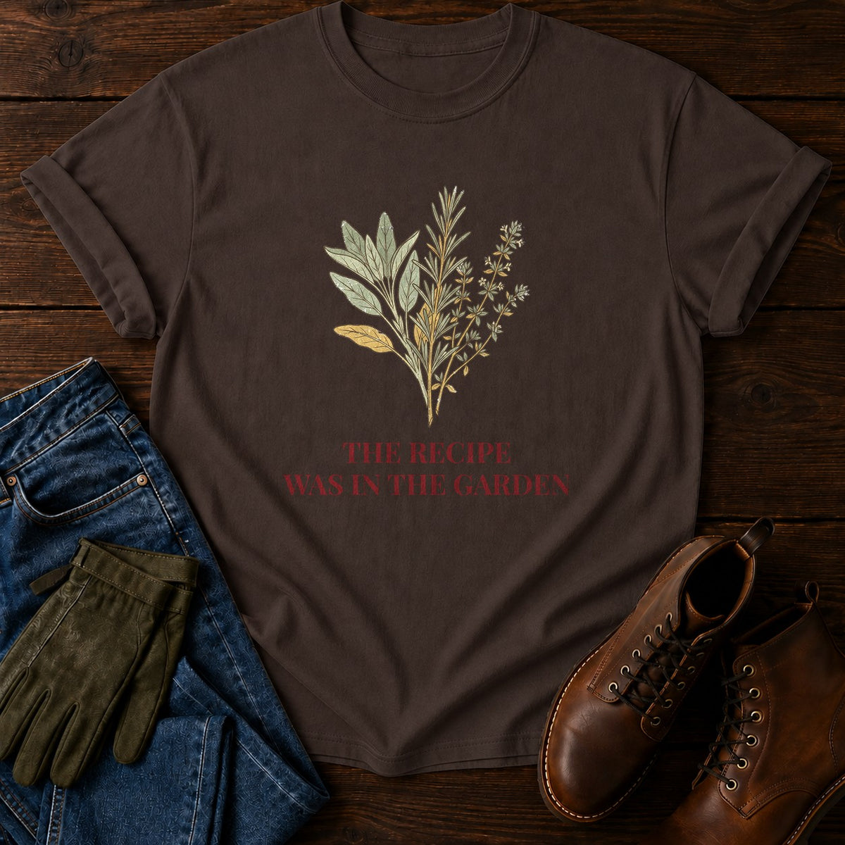 The Recipe T-Shirt — Espresso