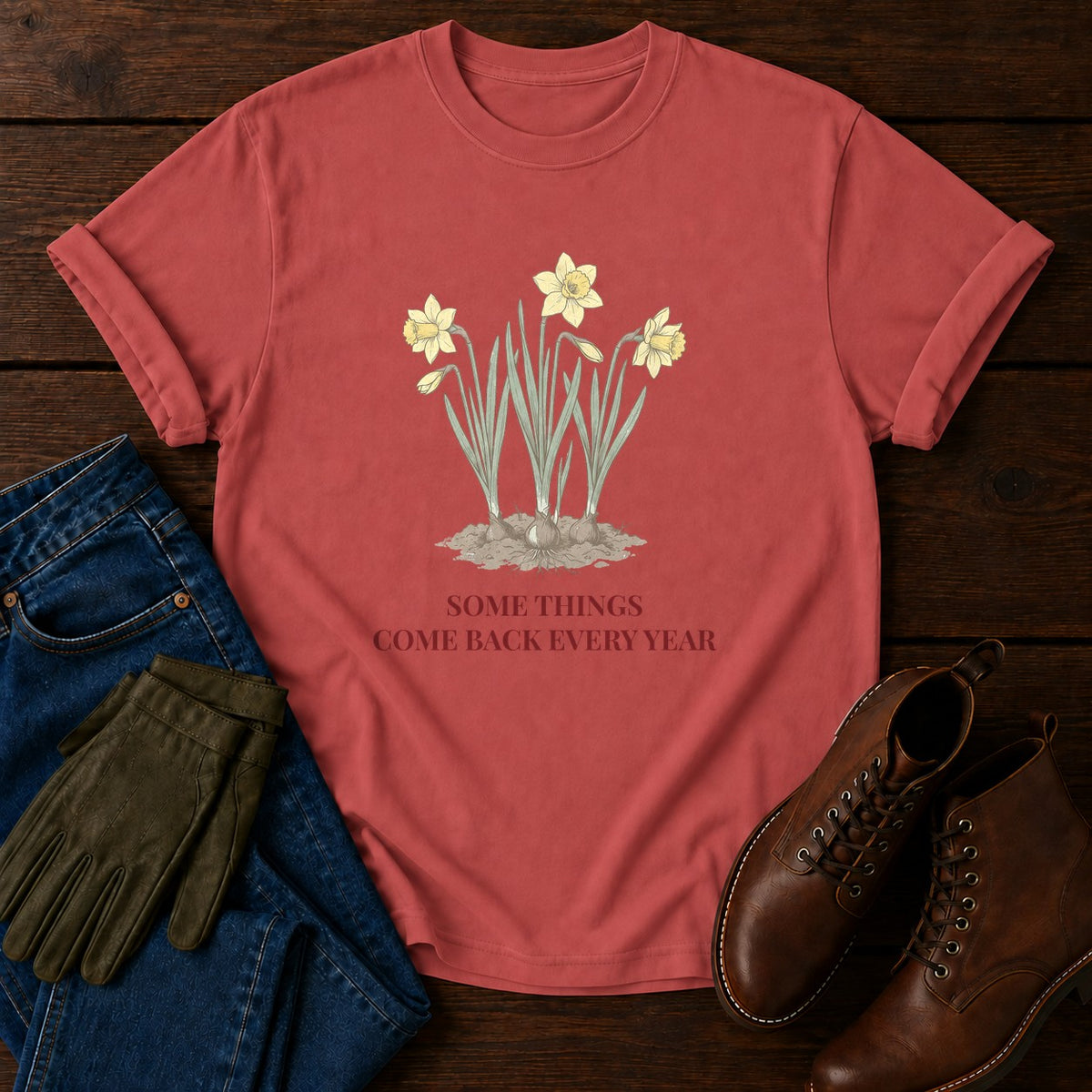 Come Back Every Year T-Shirt — Crimson