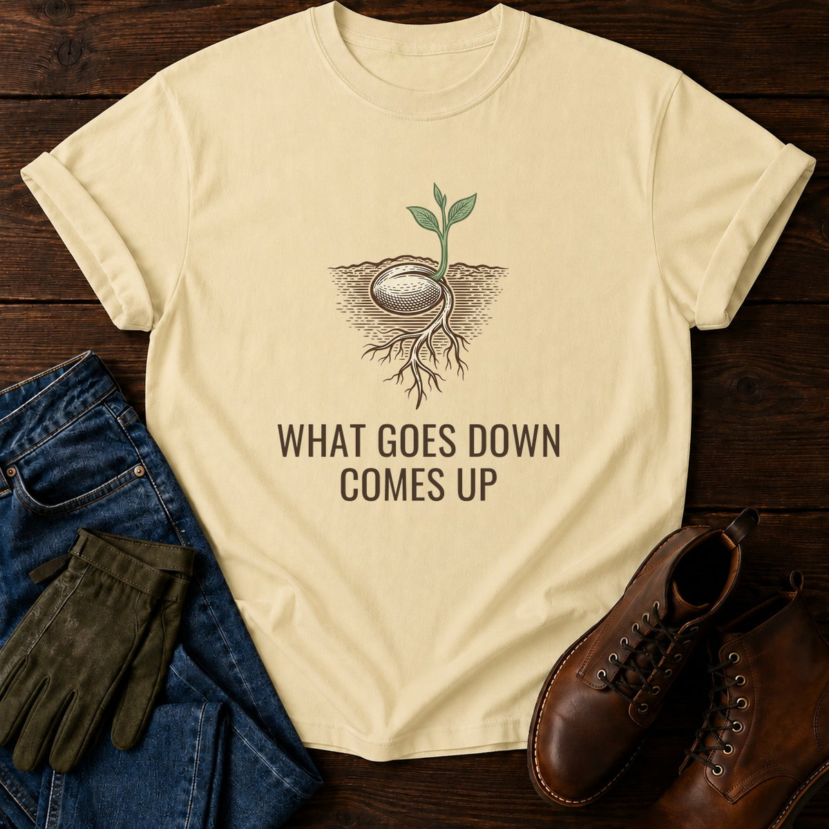 What Goes Down T-Shirt — Butter