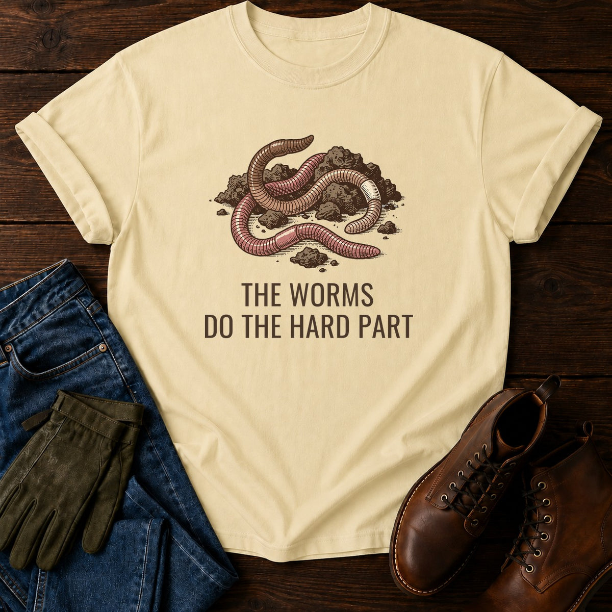 The Hard Part T-Shirt — Butter
