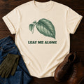 Leaf Me Alone T-Shirt — Ivory