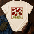 Nouveau Poppy Panel T-Shirt — Ivory