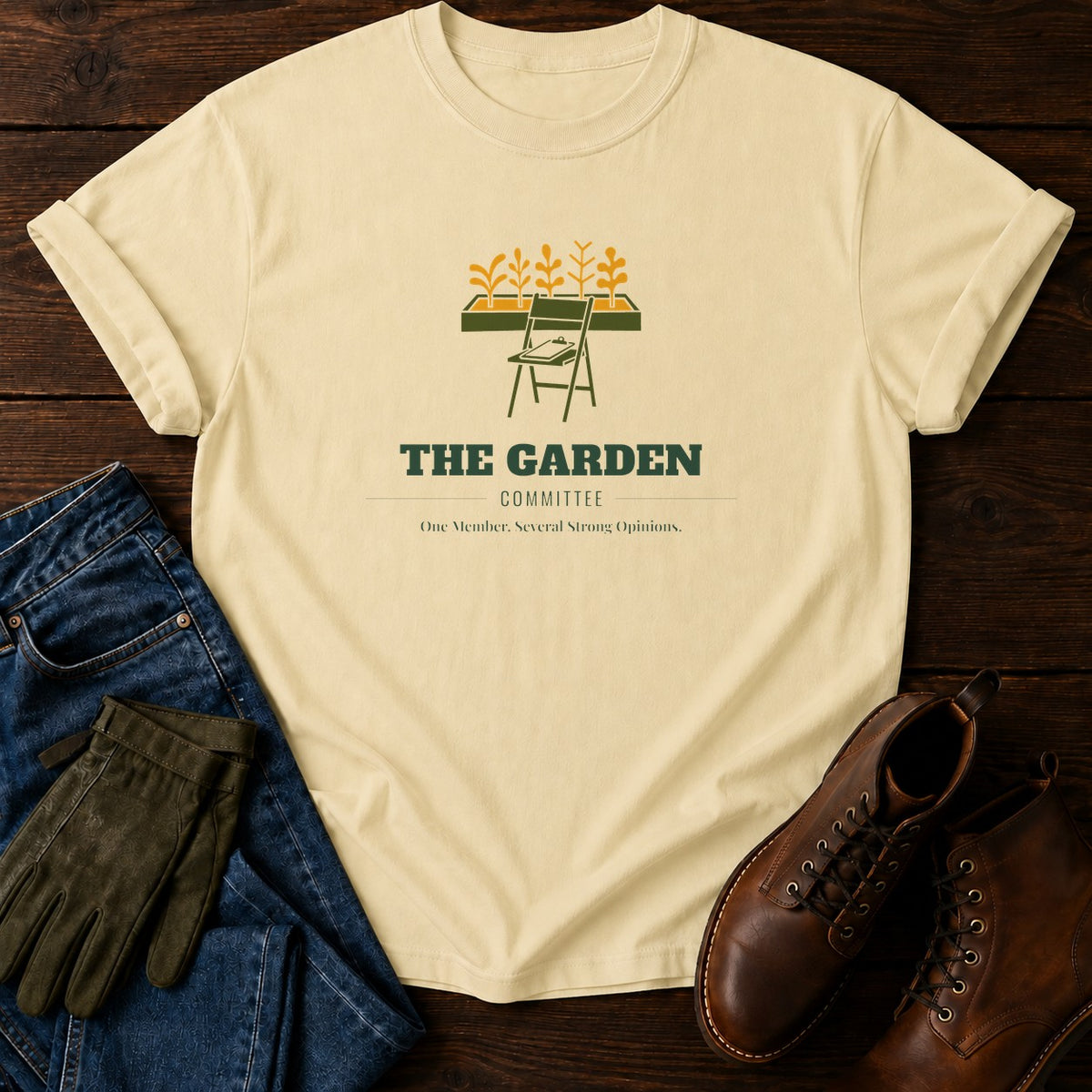 The Garden Committee T-Shirt — Butter