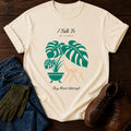 I Talk To My Plants T-Shirt — Ivory
