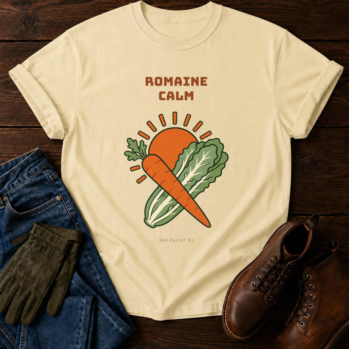 Romaine Calm T-Shirt — Butter