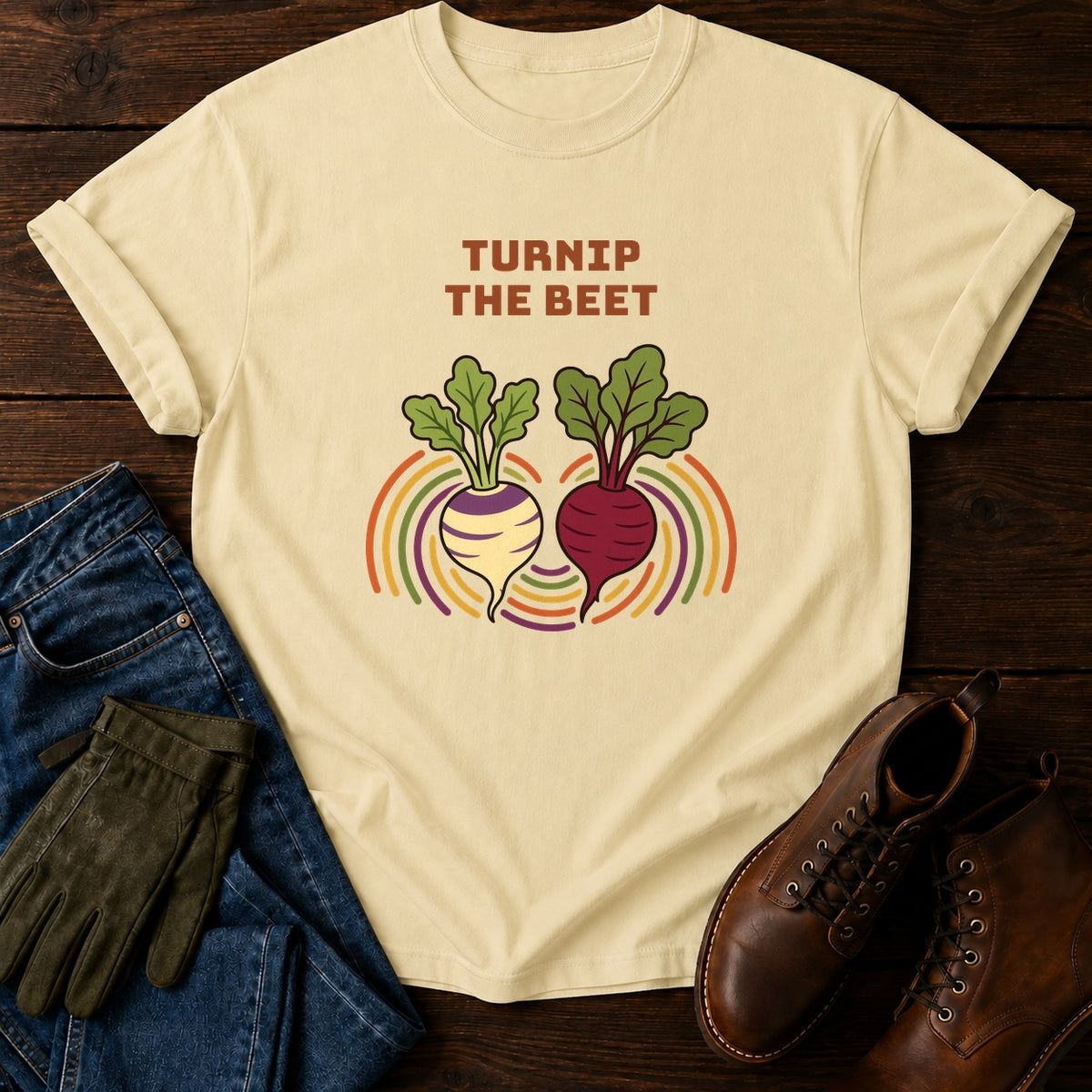 Turnip The Beet T-Shirt — Butter