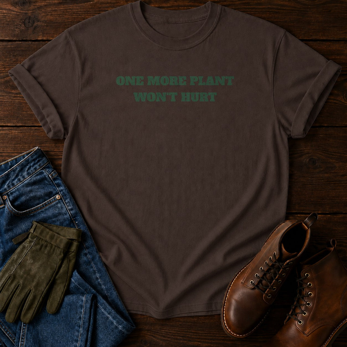 Won't Hurt T-Shirt — Espresso