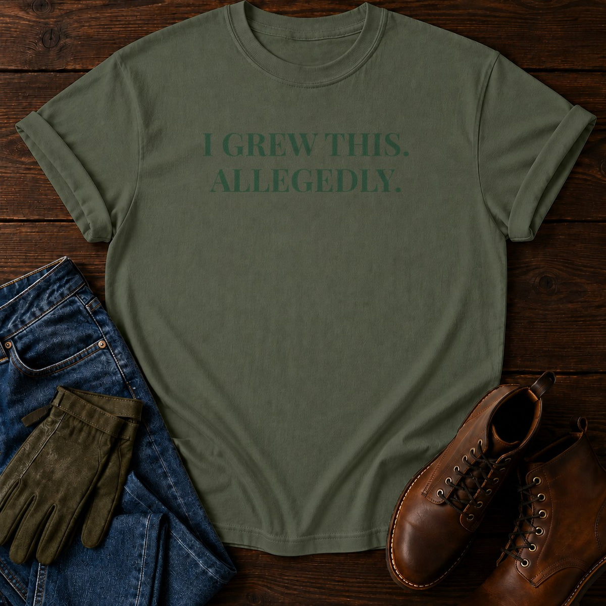 I Grew This T-Shirt — Moss