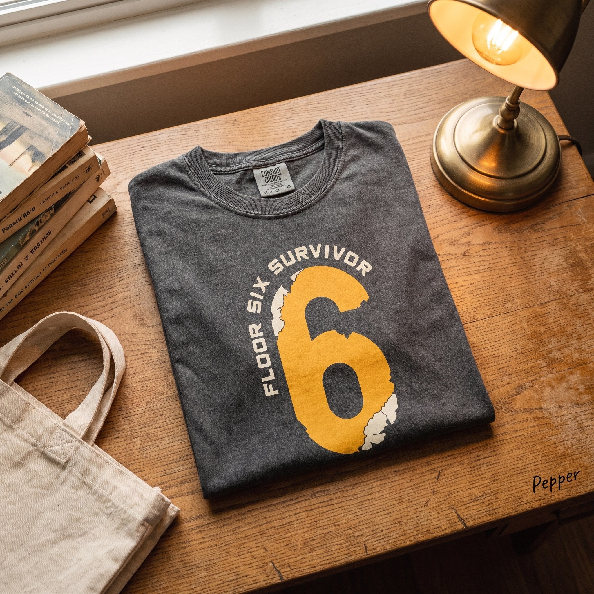 Floor Six Survivor Shirt, Dungeon Crawler Carl Comfort Colors® Tee, Dungeon Crawler Tee, Litrpg, Princess Posse