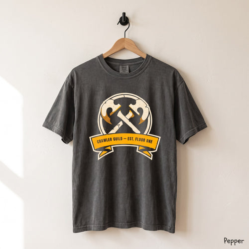 Crawler Guild Shirt, Fantasy Book Shirt Comfort Colors® Tee, Dungeon Crawler Carl, Dungeon Crawler Tee, Fantasy Novel Tee