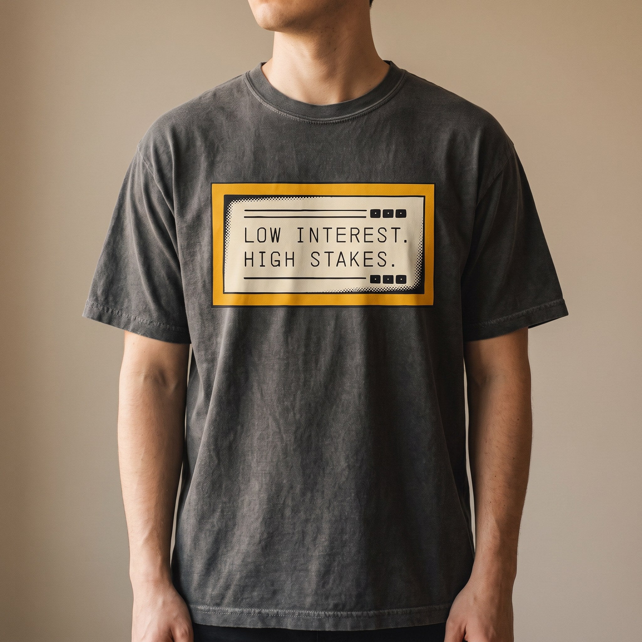 Low Interest. High Stakes Shirt, Dungeon Crawler Carl Comfort Colors® Tee, Dungeon Crawler Tee, Litrpg, Broadcast Dungeon